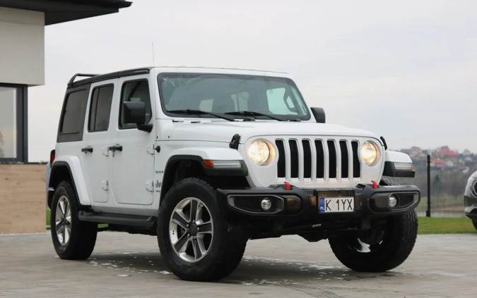 Jeep Wrangler cena 159000 przebieg: 61000, rok produkcji 2018 z Bochnia małe 211